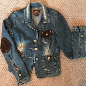True Religion Jean Jacket sz M